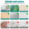 SHINEOFI 28-Slot Attendance Card Holder Rack Wall Mounted Storage for