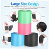 KICHOUSE 4rolls Athletic Sponge Skin Mask Pre Wrap Tape Large