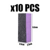 10 Pieces Sponge Nail Files, Manicure Tools, Nail Polishing Tools,
