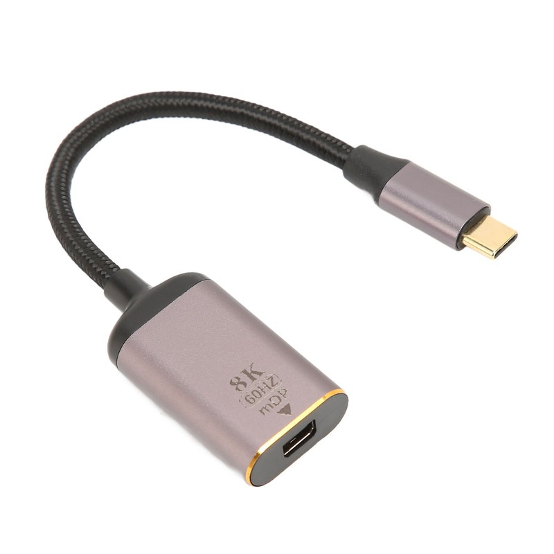 USB C to Mini DisplayPort Adapter 8K 60Hz Plug and