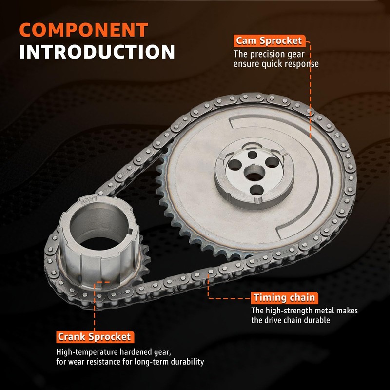 LS Timing Chain Kit Fits Gen 3 Ⅲ LS1 LS6
