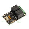 XICOOLEE 2 Channel Relay Module Relay Expansion Board for Raspberry