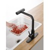 Kitchen Faucets with Pull Down Sprayer,Waterfall Kitchen Sink Faucet,Commercial Utility