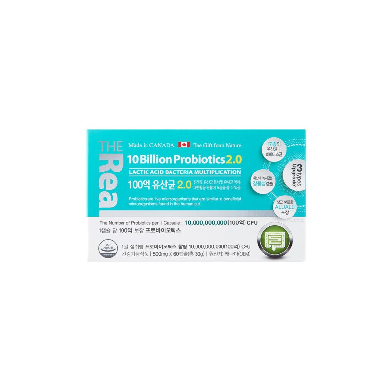 formulaThe Real (nutritional supplement) The Real 10 billion Lactobacillus 2.0