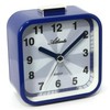 Atlanta Alarm clock without ticking light snooze crescendo quartz metal