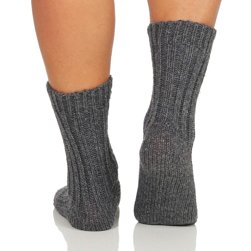 Cleostyle Collection Alpaca Men's Women's Extra Warm Winter Socks Natural