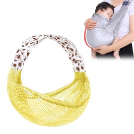 Summer Breathable Baby Carrier 3D Mesh Adjustable Baby Carrier Wrap Quick Drying Thick Shoulder Straps for Pool Beach