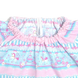 COLORFUL CANDY STYLE Smock 120-130 Playwear Lace Tulle and Carousel (Scare Fabric, Light Blue) N1137920