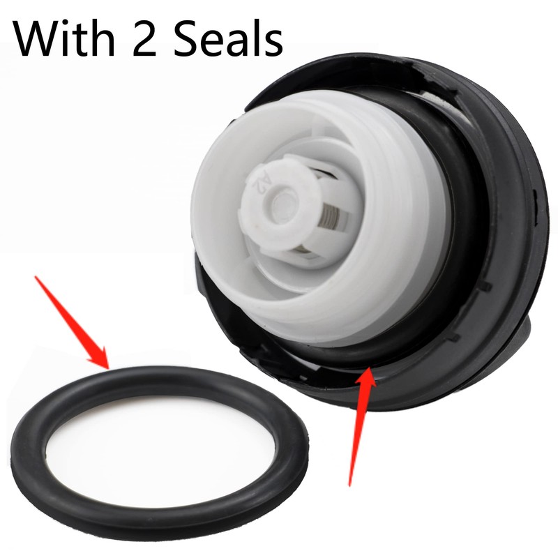 Gas cap With 2 Seals for Honda Accord Civic Crv