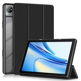 TOPCASE Case for Blackview Tab 70/Tab 8/Tab 30 Tablet 10.1 Inches, Ultra Leather Stand Protective Case with Auto Sleep/Wake Function Cover for Blackview Tab 70 WiFi 10.1 Inches, Black