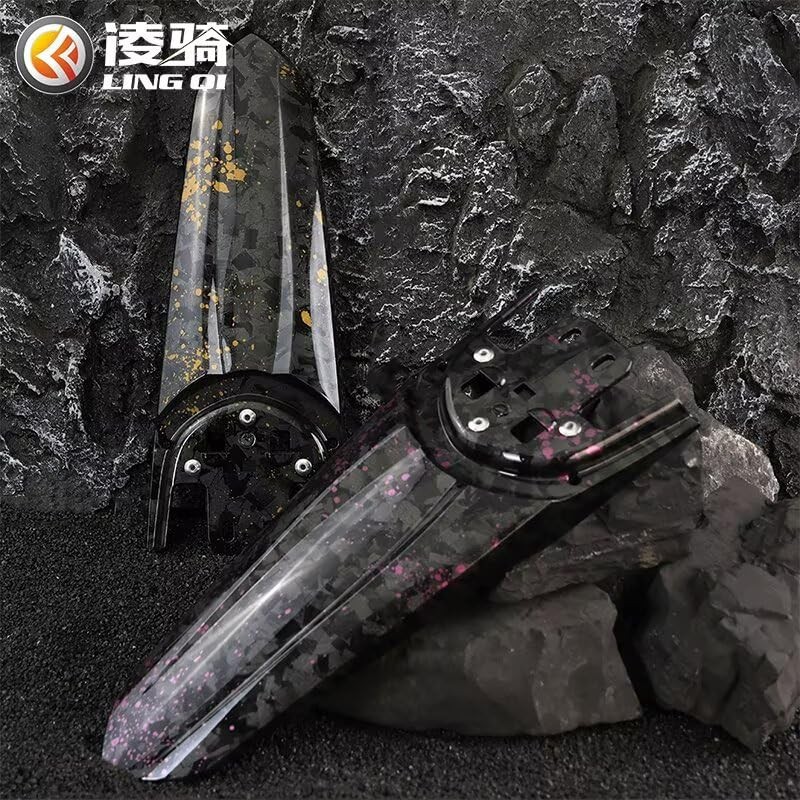 Carbon Fiber Water Transfer Longer Rear Fender Fit to Sur-Ron