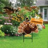 Happy Thanksgiving Yard Sign 24" x 18" - Coroplast Visible