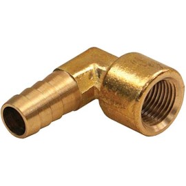 Dixon 1340404C - 1/4" Female NPTF x 1/4" Hose Barb 90° Elbow