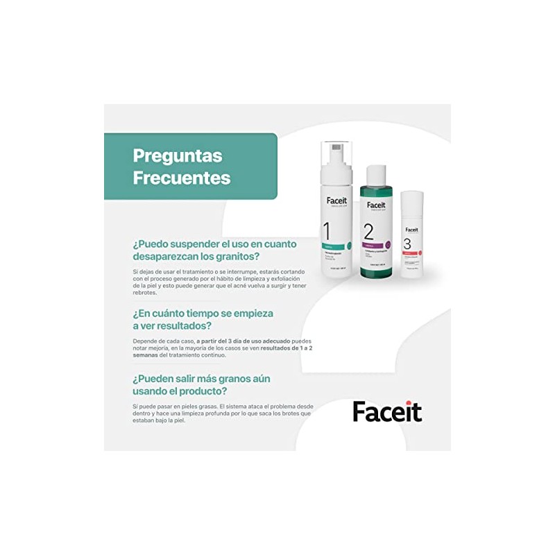 Faceit Kit Rutina Antiacné 3 Pasos