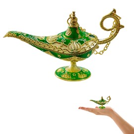 Miracle Lamp Aladdin Lamp Decoration Small Hollow for Essential Oils Tabletop Decor Home Table Decoration Gift Collectible