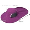 BASSDASH UPF 50+ Unisex Water Resistant Wide Brim Sun Hat