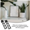TEHAUX 20pcs Photo Frame Stand Easel Display Shelf Display Shelves