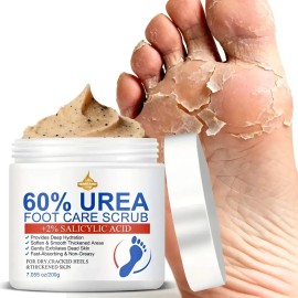Gel Exfoliante Para Pies Con Urea Y Carbón De Bambú