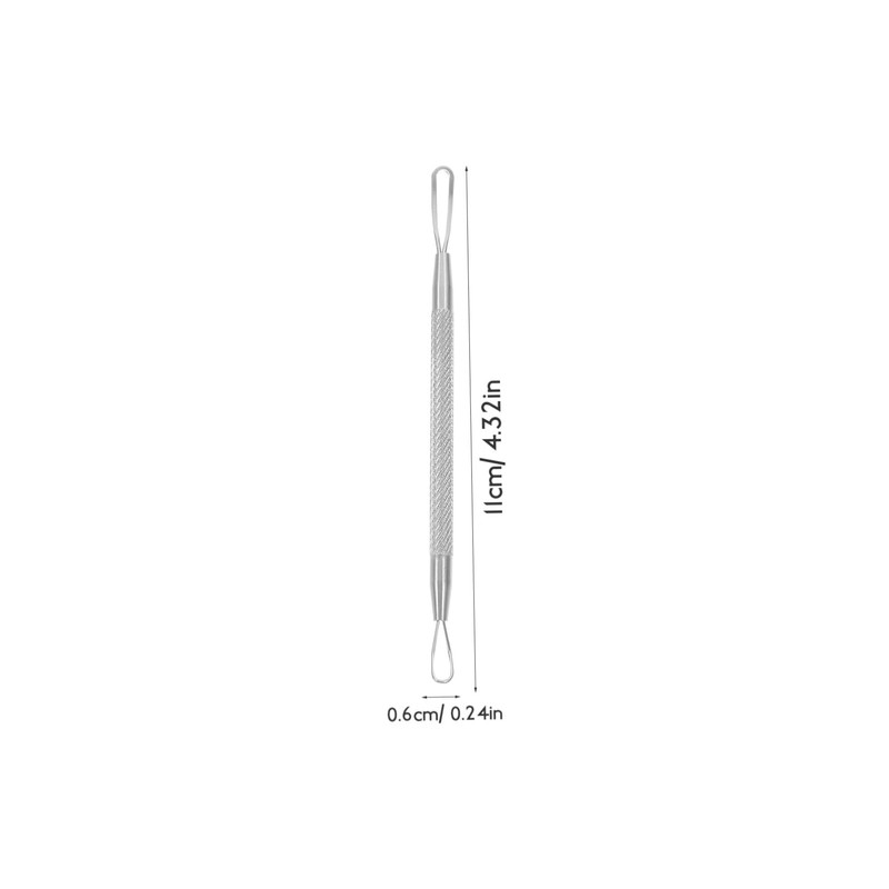 IWOWHERO Stainless Steel Pimple Squeeze Ring Set 7pcs Comedone Extractors