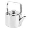 Stainless Steel Tea Kettle with Strainer Thickened Metal Whistling Teapot