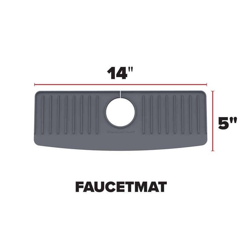WeatherTech FaucetMat - Protect Your Kitchen & Bathroom Countertops -