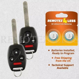 Remotez4less 2 For 2005 - 2006 Honda CR-V Remote Head Key 4B Trunk - 0UCG8D-380H-A