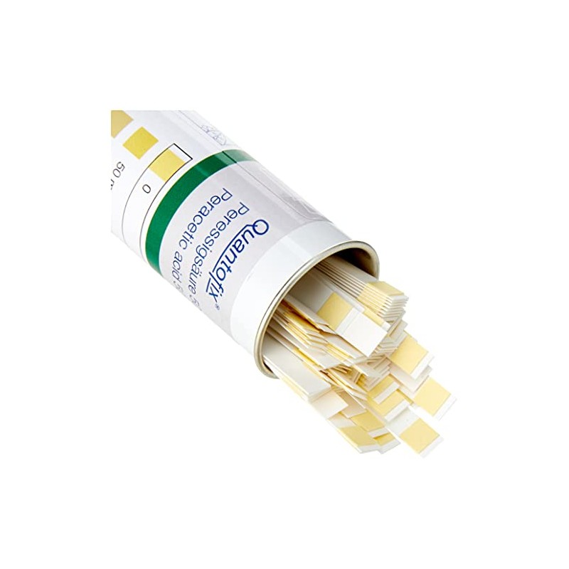 Quantofix 1171643 Peracetic Acid 500 Reagent Test Strips for testing