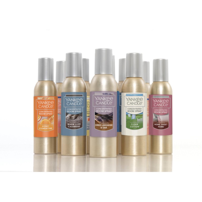 Yankee Candle Concentrated Air Freshener Room Spray, Odor Eliminator for