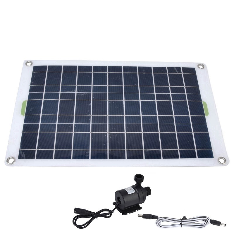 Solar Water Pump Kit Panel 800L/h 12V Low Noise DC