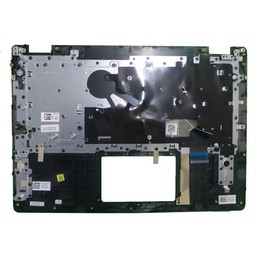 wzqrps Replacement Laptop Upper Case Palmrest Non-Backlit Keyboard Assembly Part for Dell Latitude 3490 E3490 0P8YTM P8YTM Black