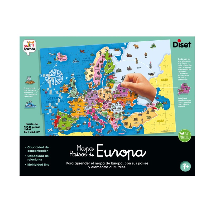 Diset – Toy Educational Countries of Europe (68947)