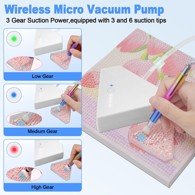 Diesisa Electric Diamond Art Painting Pen - Vacuum Diamond Painting