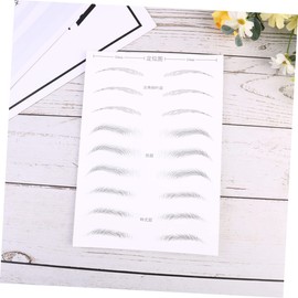 BIUDECO Simulated Eyebrow Stickers 3 Styles Mixed Pack Easy to Use for Women without Eyebrows
