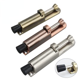 Kickdown Door Stop - Heavy Duty Door Stopper with Kick Down Step - Foot Operated Door Holder for Home Outdoor and Commercial Use