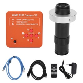 KP-130X-4100 Electron Microscope Camera with Lens 40MP Industrial Camera  AC100-240V