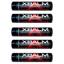 XBalm 5 PACK - Extreme Protection Lip Balm - Lip Balm w/SPF 15 (Extreme Tropical)