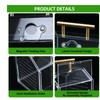 Jumping Spider Enclosure, Insect Terrarium, Praying Mantis Habitat, Reptile Enclosure,Spider