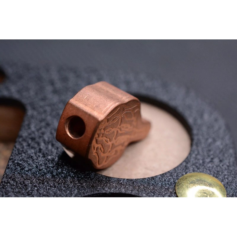 Micro-Tech RARE “F.O. From The Grave” Copper Knife Bead Pairs