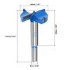 TA-VIGOR Forstner Drill Bit 40mm, Tungsten Carbide Wood Hole Saw