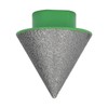 M14 Green Diamond Beveling Chamfer Bit Simple Operation 60° Base