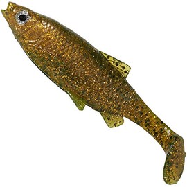 Savage Gear LB Roach Paddle Tail Rubber Fish, Colour: Muddy Roach, Length / Weight: 7.5 cm / 5 g
