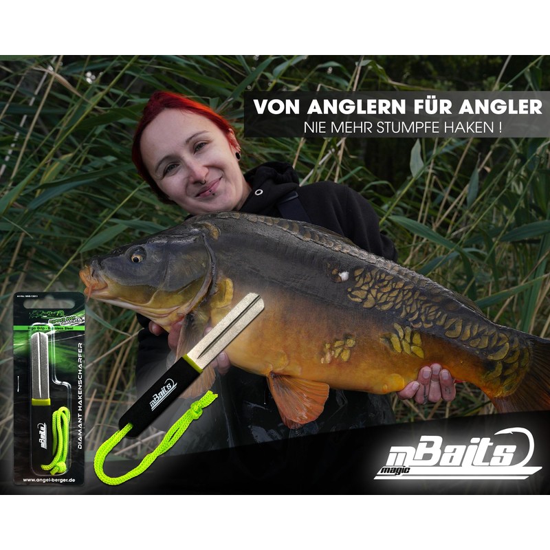 Magic Baits Diamond Hook Sharpener Double Sided Diamond Hook Sharpener