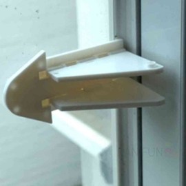 Window Sash Safety Lock & Sliding Door Stopper Sash Stopper 9ea