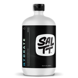 SALTT Hydrate Electrolyte Drops - Keto Diets - Intermittent Fasting - Immune Support - Gluten & Sugar Free - Paleo - Sodium, Magnesium, Potassium & Trace Minerals - Unflavored - 18.6 fl oz
