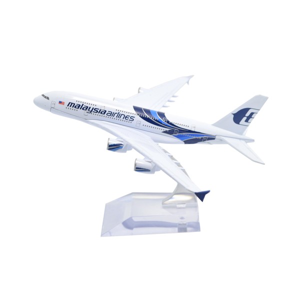 TANG DYNASTY(TM) 1:400 16cm Airbus A380 New Painting Malaysia Airlines Metal Airplane Model Plane Toy Plane Model