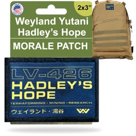LV-426 Hadley's Hope Weyland Yutani Patch | Alien Movie Morale Patch by RedheadedTshirts| Movie Patches for Your Plate Carrier, Tactical Gear, Vest, Backpack, Rucksack or hat| Made in The USA!