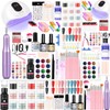Acrylic Nail Kit Starter Set 12 Color Acrylic Powder with