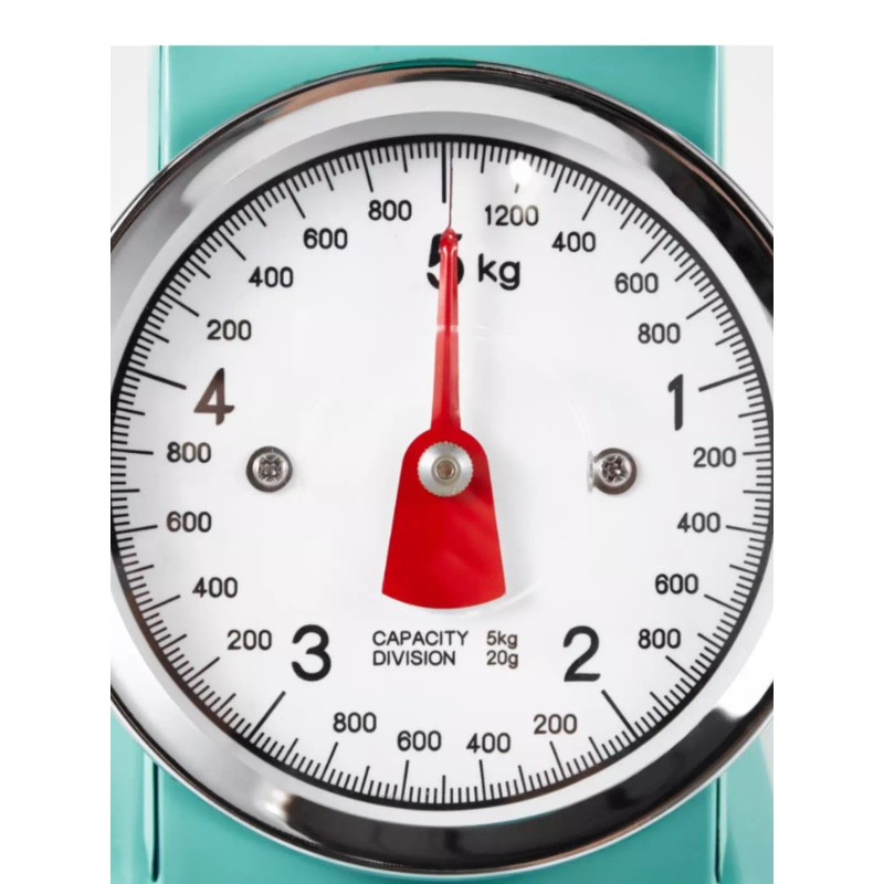 The Pioneer Women Sweet Rose Mini Analog Scale Silver Teal