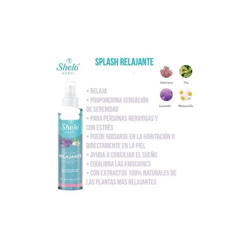 Aceite Masaje De Hierbas Aceite Relax aceite Splash Shelo