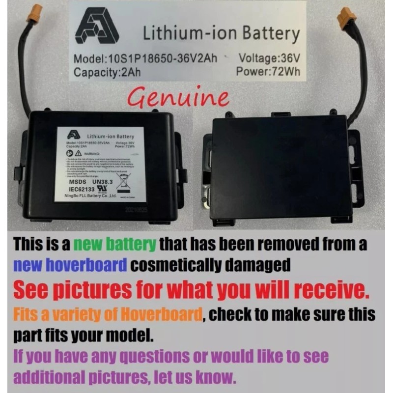 Battery Li-ion Battery 36V 10S1P1865O-36V